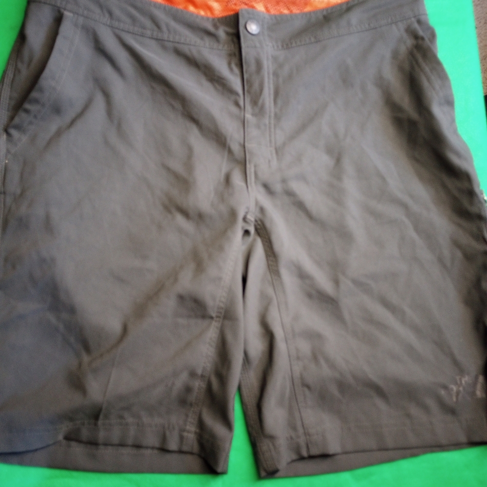 The North Face Men's Charcoal Flat Front Shorts